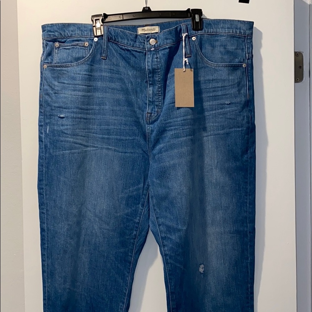 Madewell straight jeans